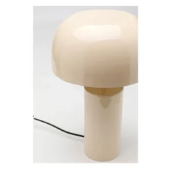 Kare pöytävalaisin Loungy, valkoinen, teräs, korkeus 38 cm