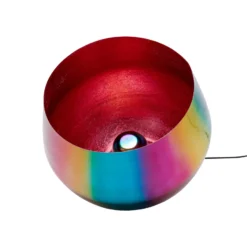 Kare Rainbow -lattivalaisin, halkaisija 51 cm, monivärinen, teräs, E27