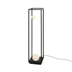 Karman Abachina -LED-lattiavalo IP65 103 cm musta