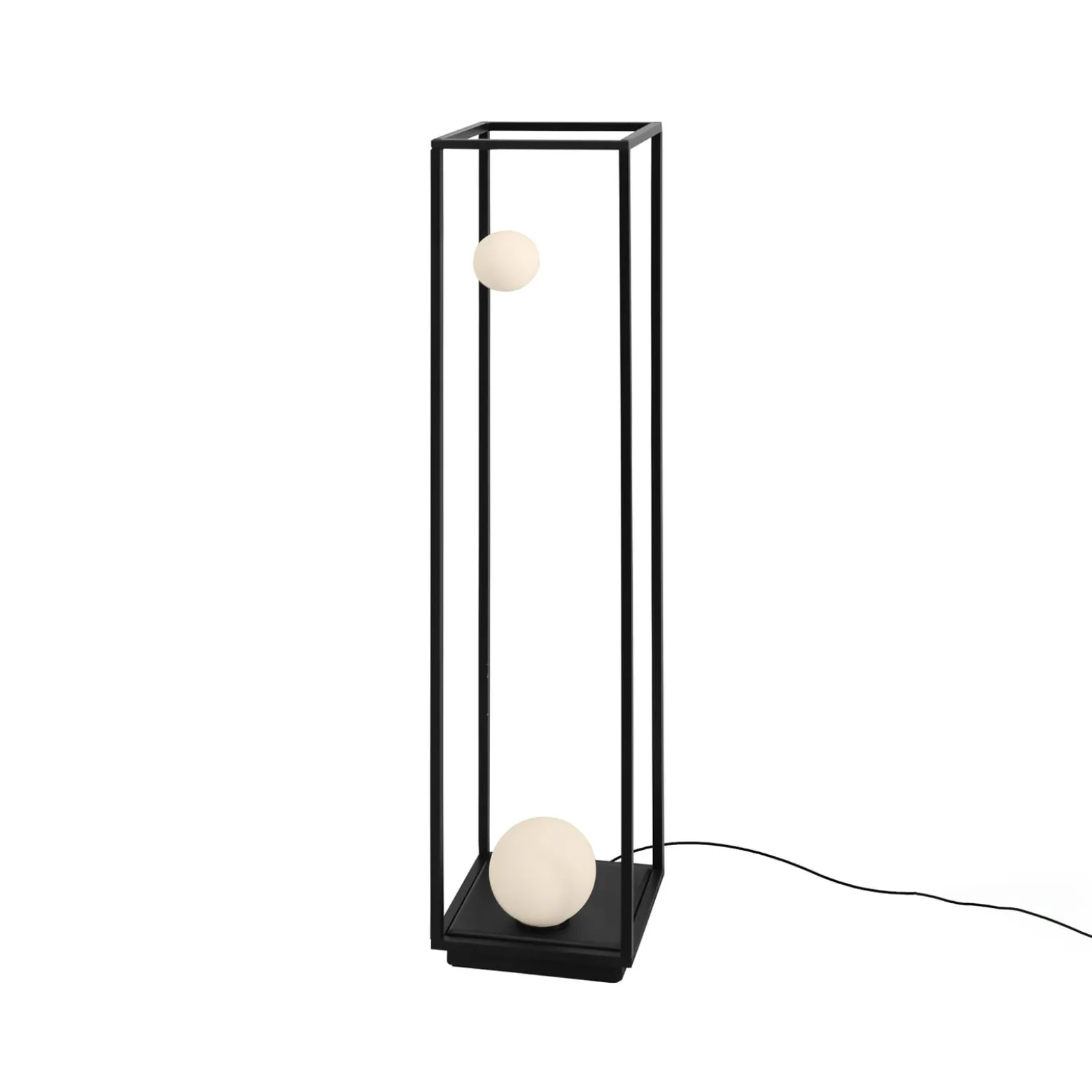 Karman Abachina -LED-lattiavalo IP65 103 cm musta