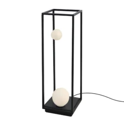 Karman Abachina -LED-lattiavalo IP65 70cm musta