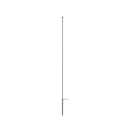 Karman LED-maapiikkivalo MINUIT, korkeus 160 cm, musta, IP65