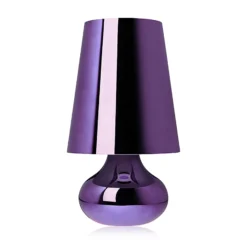 Kartell Cindy -LED-pöytälamppu metallinen violetti