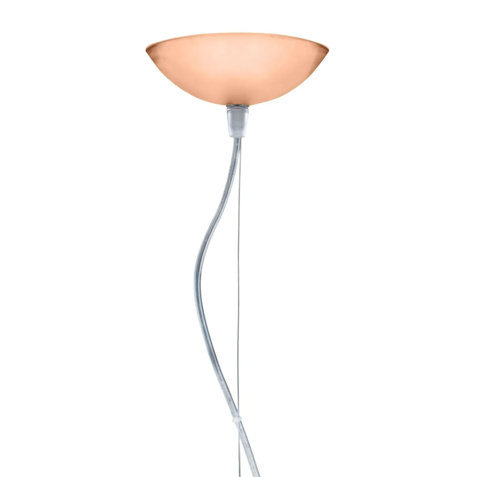 Kartell FL/Y -LED-riippuvalaisin, kiiltävä kupari