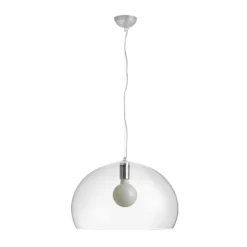 Kartell FL/Y -LED-riippuvalaisin, läpinäkyvä
