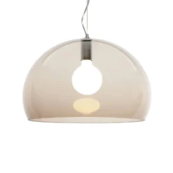 Kartell FL/Y -riippuvalo, Ø 52 cm, ruskea