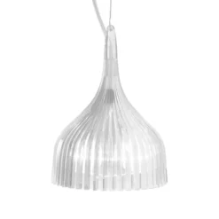 Kartell É -LED-riippuvalo, läpinäkyvä
