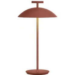 Kartell Mini Geen-A-LED-pöytälamppu siir. punainen