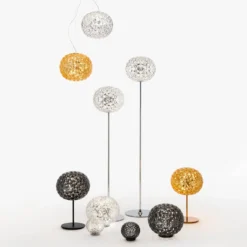 Kartell Mini Planet -akkupöytävalaisin, keltainen