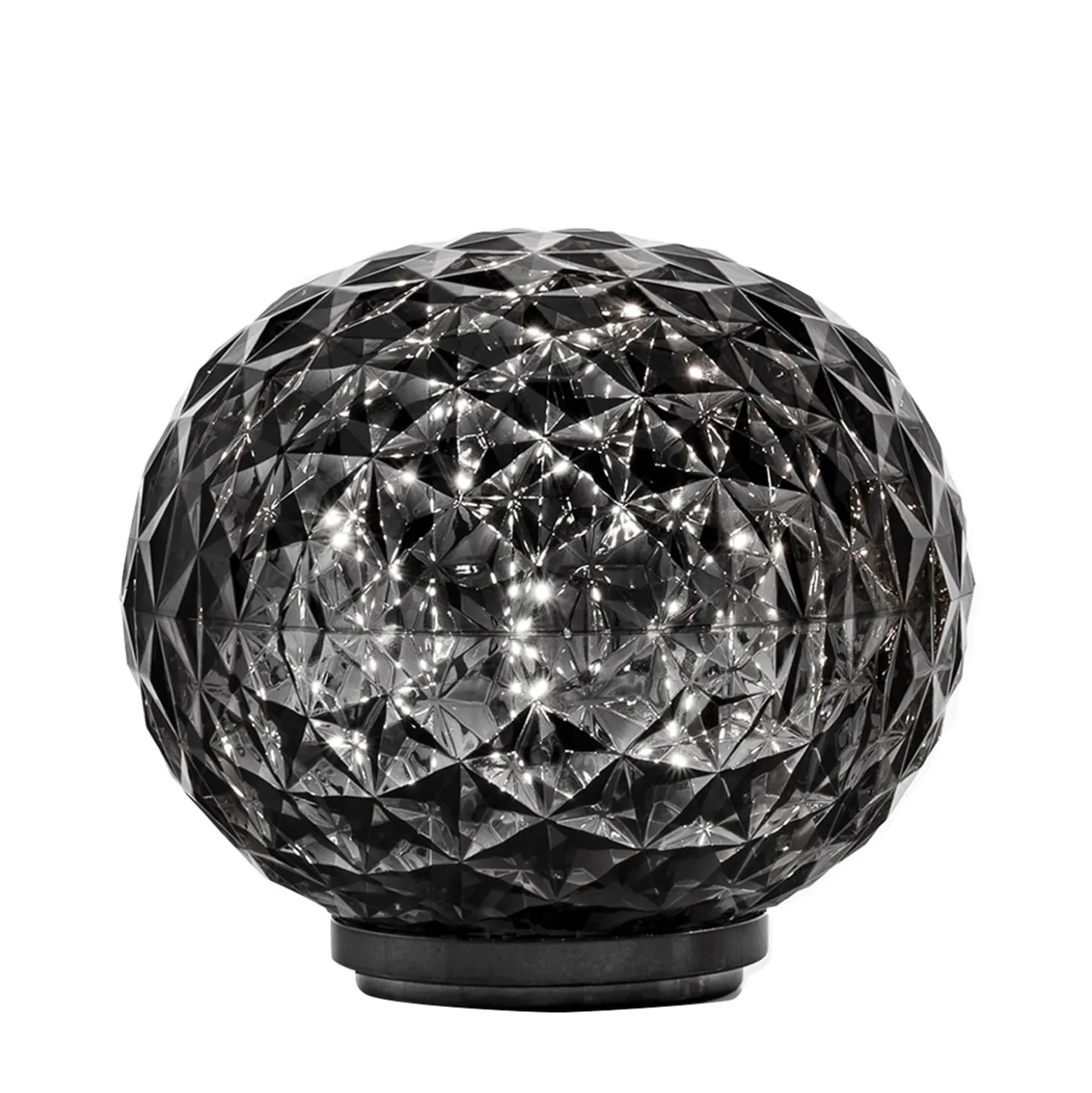 Kartell Mini Planet -akkupöytävalaisin savunharmaa