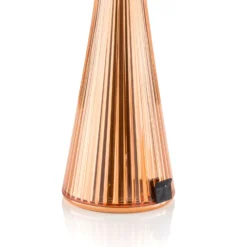 Kartell Space -design-LED-pöytälamppu, kupari