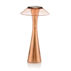 Kartell Space -design-LED-pöytälamppu, kupari