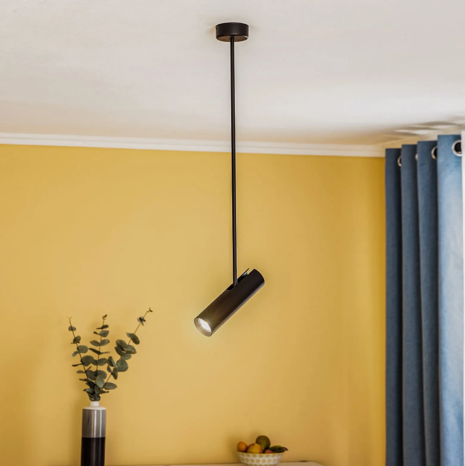 Kattokohdevalo Eye Super, korkeus 76 cm, musta