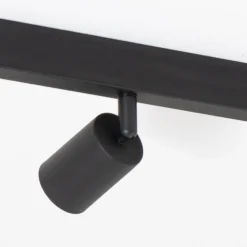 Kattokohdevalo Top, musta, 83 cm, 4-lamppuinen, metalli, GU10