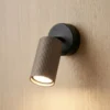 Kattospotti Tune, 1-lamppuinen, ruskea, metalli, Ø 15 cm, GU10