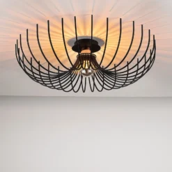 Kattovalaisin Aspendos N-639, musta, metalli, Ø 56 cm