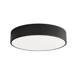 Kattovalaisin Cleo, Ø 40 cm, IP20, musta, metalli, E27