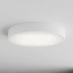 Kattovalaisin Cleo, Ø 50 cm, IP20, valkoinen, metalli, E27