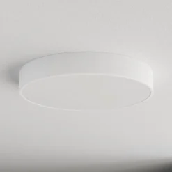 Kattovalaisin Cleo, Ø 50 cm, IP20, valkoinen, metalli, E27