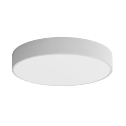 Kattovalaisin Cleo 500, harmaa, anturi, IP54, Ø 50 cm, metalli