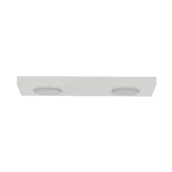 Kattovalaisin Hero, valkoinen, 2-lamppuinen, 35 x 12 cm, metalli, GX53