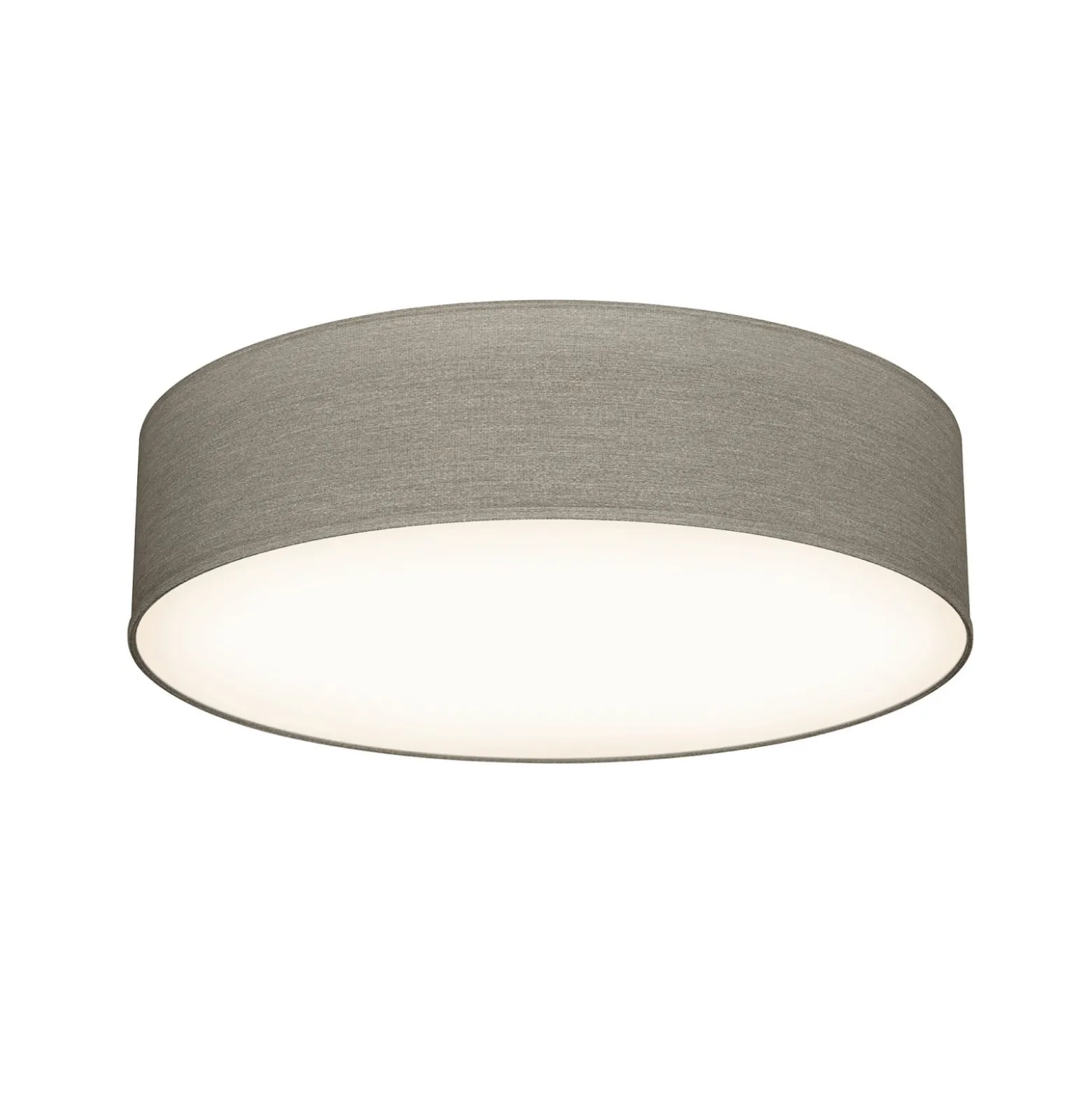 Kattovalaisin Litora, taupe, Ø 38 cm, tekstiili, E27