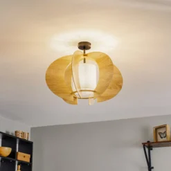 Kattovalaisin Modern C M puusäleillä Ø 50 cm