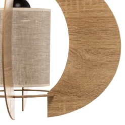 Kattovalaisin Modern C M puusäleillä Ø 50 cm