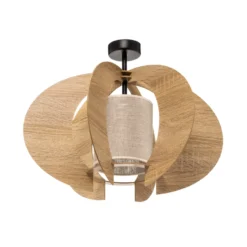 Kattovalaisin Modern C M puusäleillä Ø 50 cm