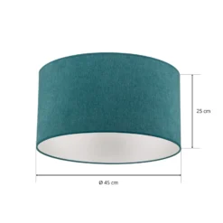 Kattovalaisin Pastell Roller Ø 45 cm turkoosi