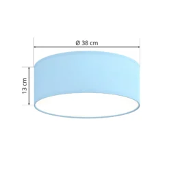 Kattovalaisin Rondo Kids, Ø 38 cm, sininen