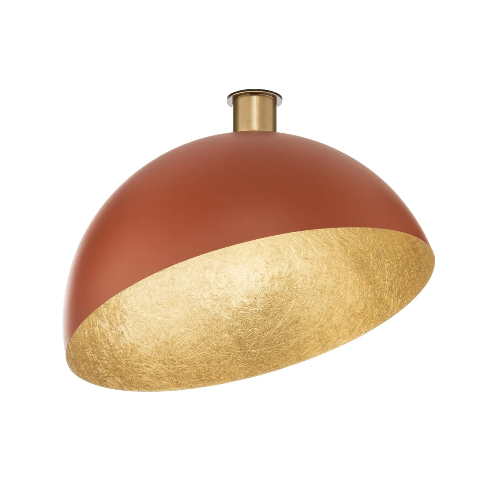 Kattovalaisin Sfera, Ø 50 cm, punainen/kultainen, metalli, E27