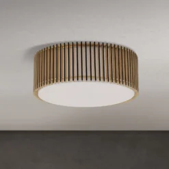 Kattovalaisin Tarta, Ø 50 cm, puu, tekstiilidiffuusori, 4 x E27