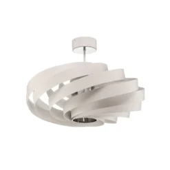 Kattovalaisin Vento, valkoinen, Ø 60 cm, metalli, E27