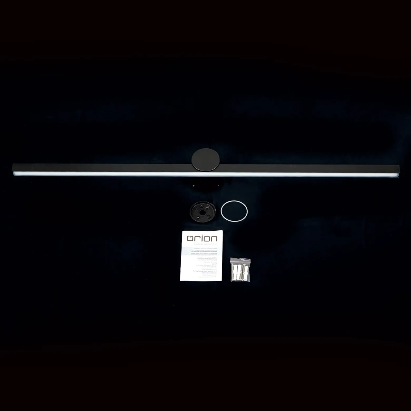Kauneus LED peilivalo, leveys 101cm, musta