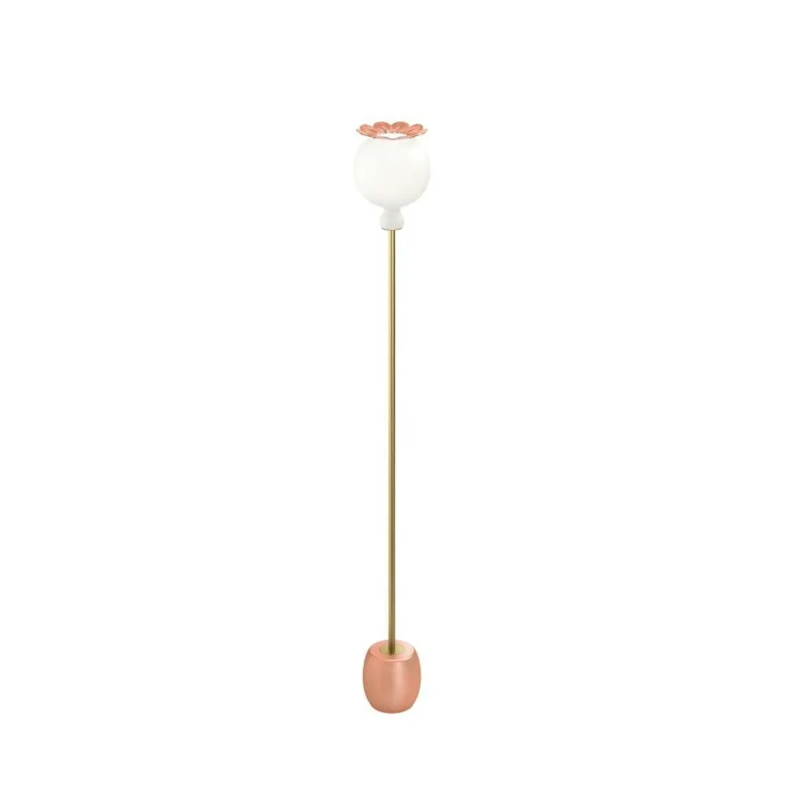 kdln lattiavalaisin Opyo, korallinpunainen, korkeus 172 cm