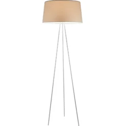 kdln lattiavalaisin Tripod, kermanvärinen, korkeus 175 cm, himmennin