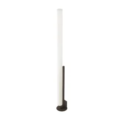 kdln LED-lattiavalaisin, malli T, musta, korkeus 185 cm, himmennin