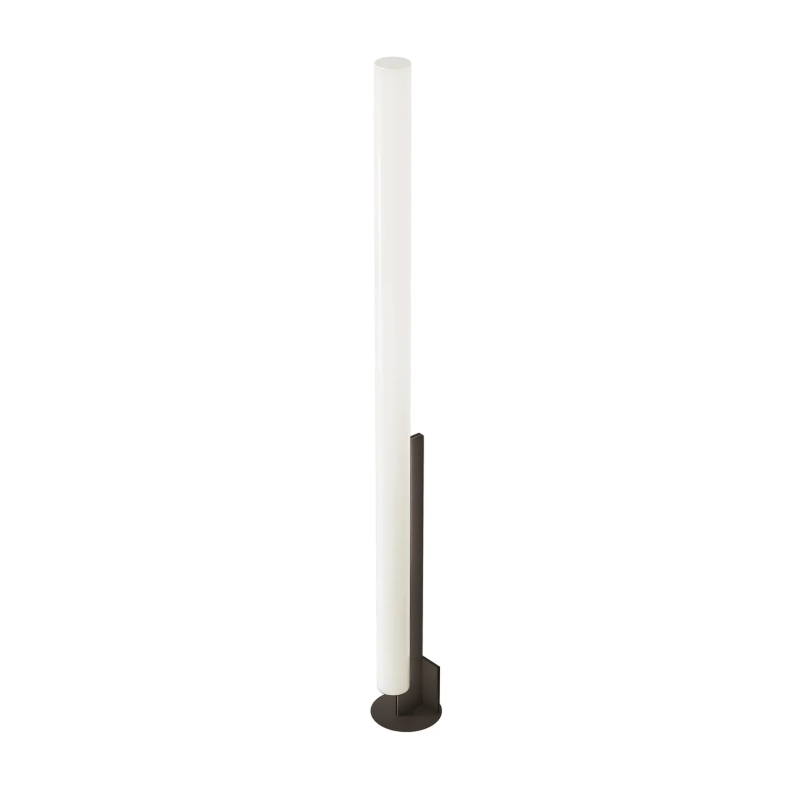 kdln LED-lattiavalaisin, malli T, musta, korkeus 185 cm, himmennin