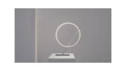 kdln LED-lattiavalaisin Poise, musta, korkeus 196 cm, himmennin