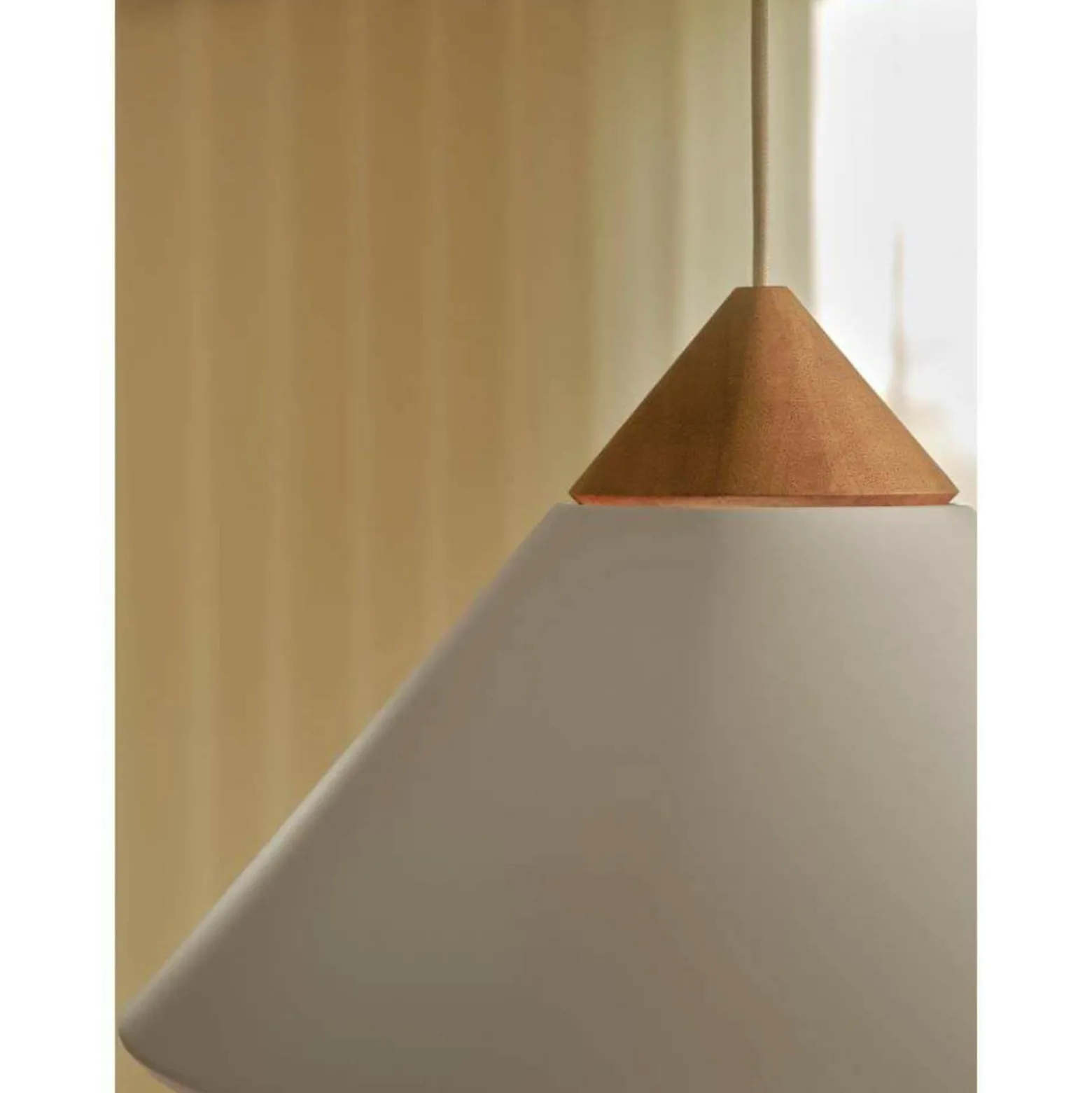Kinto-riippuvalo, valkoinen, Ø 40 cm, metalli