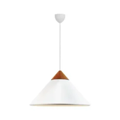 Kinto-riippuvalo, valkoinen, Ø 40 cm, metalli