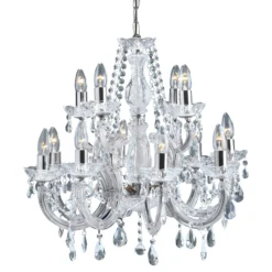 Klassinen MARIE THERESE -kattokruunu, 12-lamp.