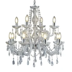 Klassinen MARIE THERESE -kattokruunu, 12-lamp.