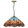 Klassinen Tiffany-tyylinen DRAGONFLY-riippuvalo
