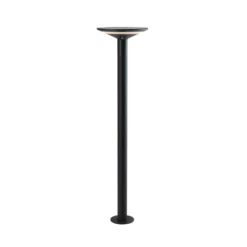 KLEWE Keope LED-aurinkokeinuvalaisin, antrasiitti, korkeus 80 cm, IP65