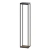 KLEWE LED-aurinkovalaisin RADIA MEGA, antrasiitti, 110 cm, alumiini IP65