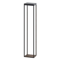KLEWE LED-aurinkovalaisin RADIA MEGA, antrasiitti, 110 cm, alumiini IP65