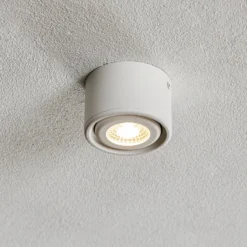 Käännettävä pää - LED-alasvalo Anzio, valkoinen