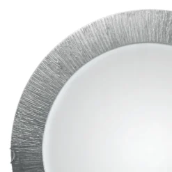 KOLARZ Moon Sun seinävalaisin, hopea, Ø 40 cm